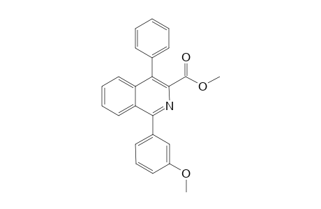 Methyl 1-(3-methoxyphenyl)-4-phenylisoquinoline-3-carboxylate