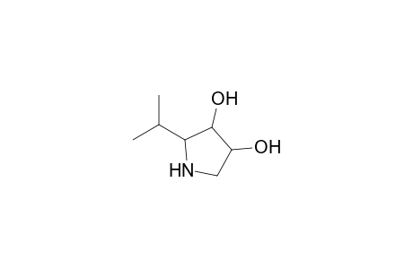 2-Isopropyl-3,4-dihydroxypyrrolidine
