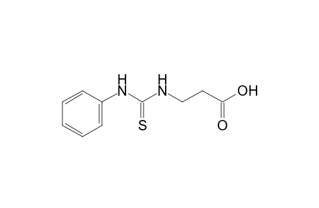 3-(3-phenyl-2-thioureido)propionic acid