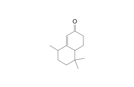 2(3H)-Naphthalenone, 4,4a,5,6,7,8-hexahydro-5,5,8-trimethyl-