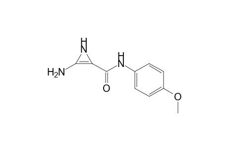 2-Amino-3-(p-methoxy-phenyl-carbamoyl)-1-azirine