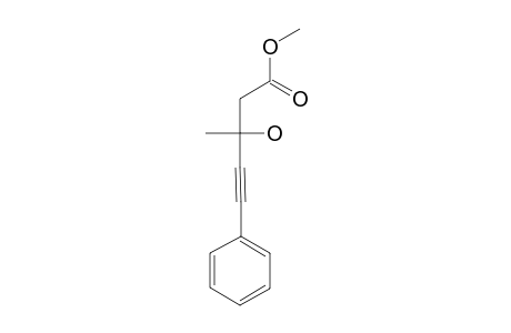 METHYL-3-HYDROXY-3-METHYL-5-PHENYL-4-PENTYNOATE