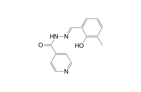 N'-[(E)-(2-hydroxy-3-methylphenyl)methylidene]isonicotinohydrazide