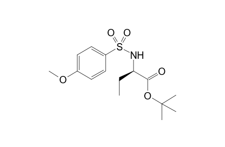 Tert-butyl 2-[(R)-N-(4-methoxyphenylsulfonyl)]aminobutanoate