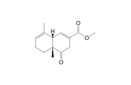 (4aR,8aS)-4-keto-4a,8-dimethyl-3,5,6,8a-tetrahydronaphthalene-2-carboxylic acid methyl ester