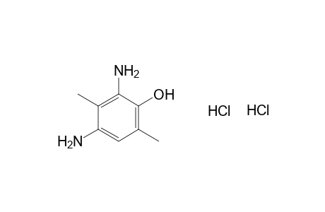 4,6-diamino-2,5-xylenol, dihydrochloride