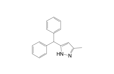 5-(Diphenylmethyl)-3-methylpyrazole
