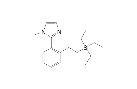 1-Methyl-2-[2-{2-(triethylsilyl)ethyl}phenyl]-1H-imidazole