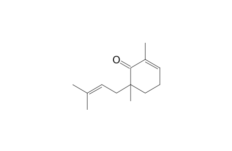 2,6-Dimethyl-6-(3-methylbut-2-enyl)-1-cyclohex-2-enone
