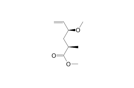 5-Hexenoic acid, 4-methoxy-2-methyl-, methyl ester, [S-(R*,S*)]-