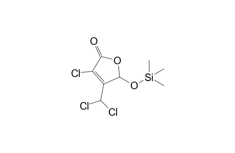 3-Chloro-4-(dichloromethyl)-5-[(trimethylsilyl)oxy]-2,5-dihydrofuran-2-one