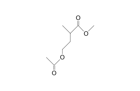 4-Acetoxy-2-methyl-butanoic acid, methyl ester