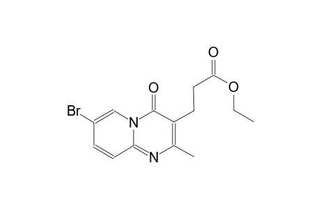 4H-pyrido[1,2-a]pyrimidine-3-propanoic acid, 7-bromo-2-methyl-4-oxo-, ethyl ester