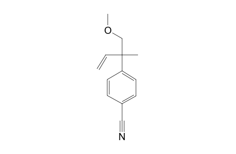 3-(4-CYANOPHENYL)-4-METHOXY-3-METHYL-1-BUTENE
