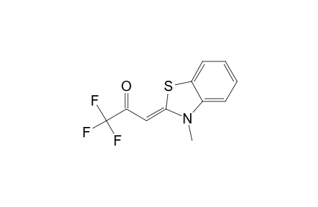 (3Z)-1,1,1-trifluoro-3-(3-methyl-1,3-benzothiazol-2-ylidene)-2-propanone