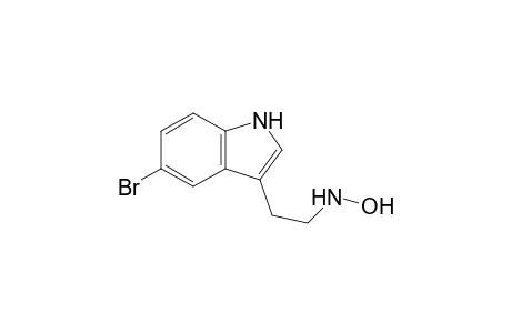 N-[2-(5-bromanyl-1H-indol-3-yl)ethyl]hydroxylamine