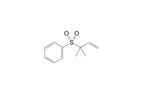 ((2-methylbut-3-en-2-yl)sulfonyl)benzene