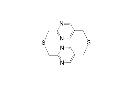 Pseudo-geminal 2,11-Dithia[3,3](2,5)pyrimidinophanes