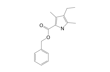 4-ETHYL-3,5-DIMETHYLPYRROL-2-CARBONSAEUREBENZYLESTER