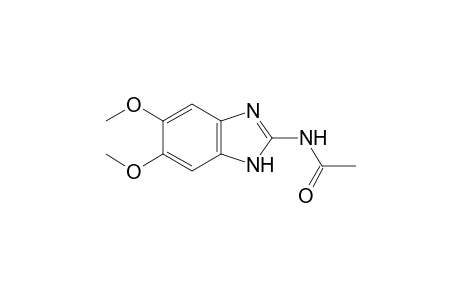 N-(5,6-dimethoxy-2-benzimidazolyl)acetamide