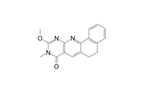 10-Methoxy-9-methyl-5,6-dihydro-9H-benzo[h]pyrimido[4,5-b]quinolin-8-one