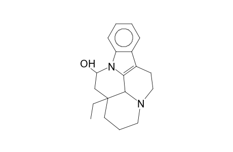 1H-Indolo[3,2,1-de]pyrido[3,2,1-ij][1,5]naphthyridine, eburnamenin-14-ol deriv.