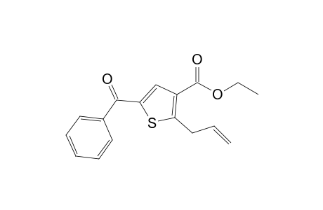 5-Benzoyl-2-prop-2-enyl-3-thiophenecarboxylic acid ethyl ester