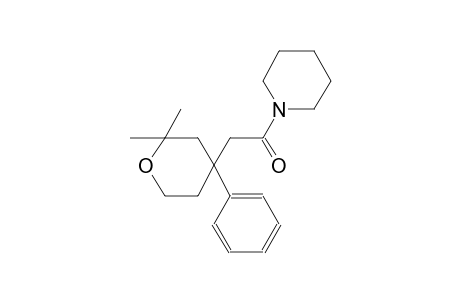 piperidine, 1-[(tetrahydro-2,2-dimethyl-4-phenyl-2H-pyran-4-yl)acetyl]-