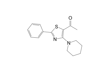 1-(2-phenyl-4-piperidin-1-yl-1,3-thiazol-5-yl)ethanone