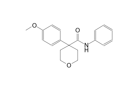 2H-pyran-4-carboxamide, tetrahydro-4-(4-methoxyphenyl)-N-phenyl-