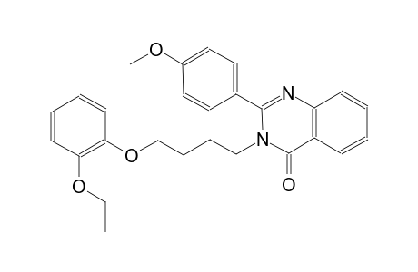 3-[4-(2-ethoxyphenoxy)butyl]-2-(4-methoxyphenyl)-4(3H)-quinazolinone