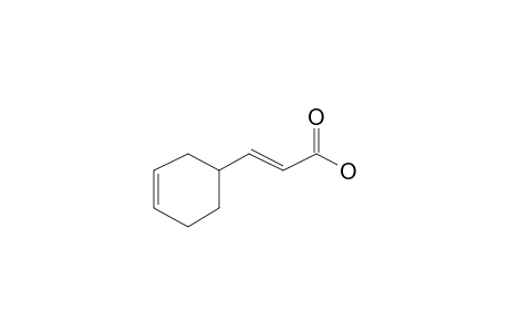 3-(Cyclohex-3-enyl)prop-2-enoic acid