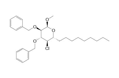 (2S,3R,4R,5R,6R)-5-Chloro-3,4-Dibenzyloxy-2-methoxy-6-nonyltetrahydropyran