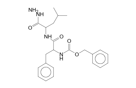 (phenylmethyl) N-[1-[(1-diazanyl-4-methyl-1-oxidanylidene-pentan-2-yl)amino]-1-oxidanylidene-3-phenyl-propan-2-yl]carbamate