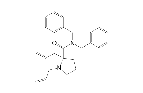 (+-)-N,N-Dibenzyl-1,2-diallyl-2-pyrrolidinecarboxamide