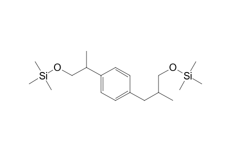 1-(1-Methyl-2-trimethylsilyloxyethyl)-4-(2-methyl-3-trimethylsilyloxypropyl)benzene