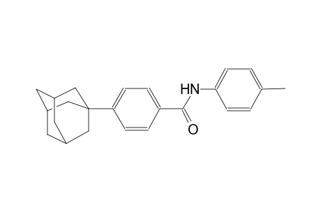benzamide, N-(4-methylphenyl)-4-tricyclo[3.3.1.1~3,7~]dec-1-yl-
