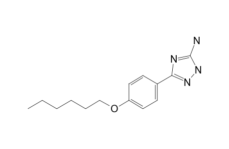 [5-(4-hexoxyphenyl)-1H-1,2,4-triazol-3-yl]amine