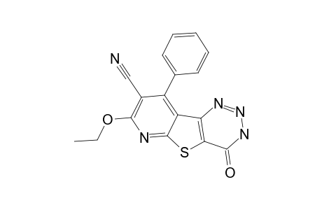 8-Cyano-7-ethoxy-4-oxo-9-phenyl-3,4-dihydropyrido[3',2':4,5]thieno[3,2-d]-1,2,3-triazine