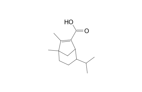 Bicyclo[3.2.1]oct-6-ene-6-carboxylic acid, 1,7-dimethyl-4-(1-methylethyl)-, exo-(.+-.)-