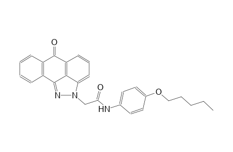 dibenz[cd,g]indazole-2-acetamide, 2,6-dihydro-6-oxo-N-[4-(pentyloxy)phenyl]-