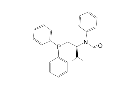 (S)-N-Formyl-N-phenyl-2-amino-3-methylbutyl-1-diphenylphosphine
