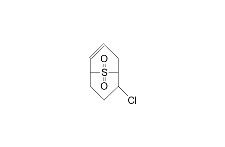6-Chloro-9,9-dioxo-9-thia-bicyclo(3.3.1)nonene-2