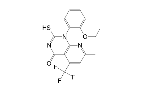 pyrido[2,3-d]pyrimidin-4(1H)-one, 1-(2-ethoxyphenyl)-2-mercapto-7-methyl-5-(trifluoromethyl)-