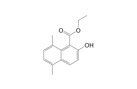 Ethyl 5,8-dimethyl-2-hydroxy-1-naphthoate