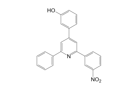 4-(m-hydroxyphenyl)-2-(m-nitrophenyl)-6-phenylpyridine