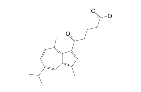5-(5-ISOPROPYL-3,8-DIMETHYLAZULEN-1-YL)-5-OXOPENTANOIC-ACID