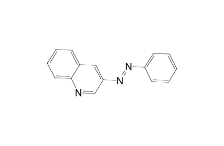 Quinoline, 3-(phenylazo)-