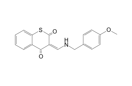 3-{[2'-(p-Methoxybenzyl)amino]methylene}-thiochroman-2,4-dione