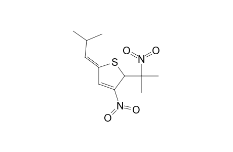 Thiophene, 2,5-dihydro-2-(1-methyl-1-nitroethyl)-5-(2-methylpropylidene)-3-nitro -, (Z)-